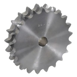 Dvigubas grandinės ratas, 12 dantų, 3 4 grandinės