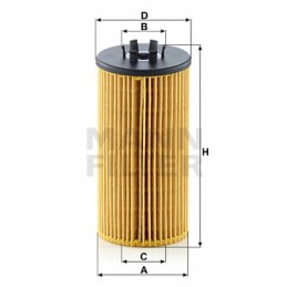 Mann alyvos filtras audi a6 4f2 c6