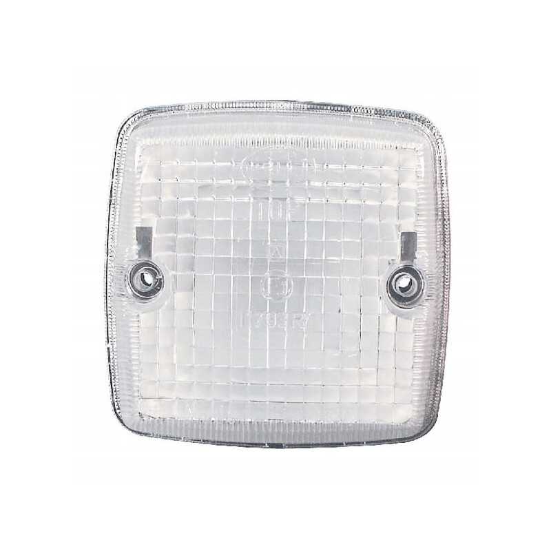 Markerinė lempa 5w kvadratinė 12 24v skaidri