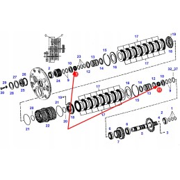 F514100360180 pavaros adatinis guolis