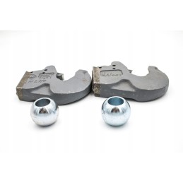 Apatinių trauklių kabliukų komplektas su rutuliais, 1 kategorija