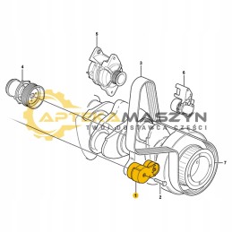 Diržo įtempiklis volvo ew205d ew210c pl3005d ew230c