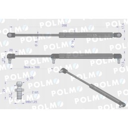 Stogo pavara 88368200 tinka Ursus C 385 Pol