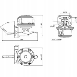 Kuro siurblys massey ferguson 4222449m91