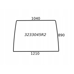 Priekinio stiklo dėklas 3233045r2