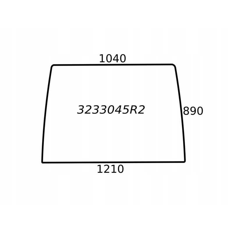 Priekinio stiklo dėklas 3233045r2