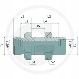 Pertvaros varžtas m 22x1 5 m 22x1 5