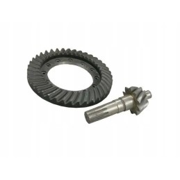 Pavarų dėžė komplektuojama su žiediniu ratu ir voleliu