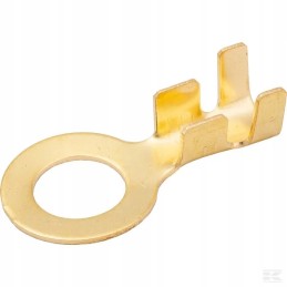 Žiedinio kabelio galas m10 6 mm2 1 2 mm gintaro spalvos