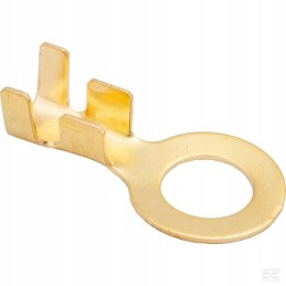 Žiedinio kabelio galas m10 6 mm2 1 2 mm gintaro spalvos