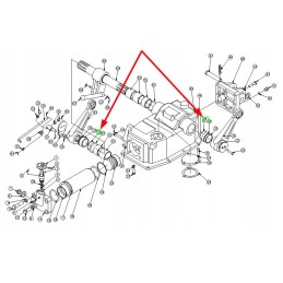 Gbt3452 1 43 7x1 80 g sandarinimo žiedas 43 7 x 1 8 mm
