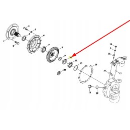 Tl02311010091 atraminis žiedas