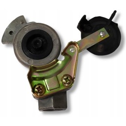 Juoda m22 minkšta pneumatinė jungtis su vožtuvu