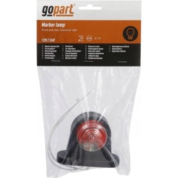 Markerinė lempa 12 24v 78x97x68mm gopart la35009 go