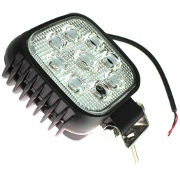 Darbinė lempa 9 LED halogeninė 12v 24v profesionali