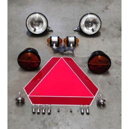 Apšvietimo lempų komplektas su C 330 lemputėmis