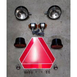 Apšvietimo lempų komplektas su C 330 lemputėmis