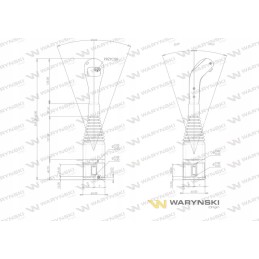 Vairasvirtė su rutuliniais galais ir 1 jungikliu