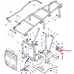 4278183m1 gaubto tvirtinimo kronšteinas