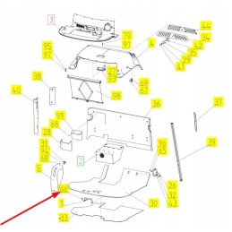 101701297 šešiakampis varžtas M8 x 35 8 8