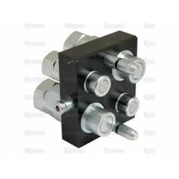 Kelių jungčių hidraulinio lizdo vidinis sriegis x 1 2 3 4