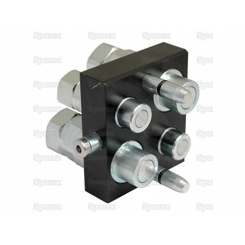 Kelių jungčių hidraulinio lizdo vidinis sriegis x 1 2 3 4