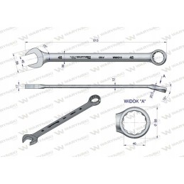 Itin ilgas veržliaraktis 46 mm x 613 mm