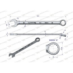 Itin ilgas veržliaraktis 46 mm x 613 mm