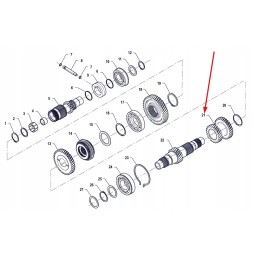 P5m37201106 dviguba pavarų dėžės pavara