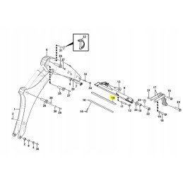 Volvo BL 71 ilgaamžiškumo pratęsimo slankiklis 25 mm