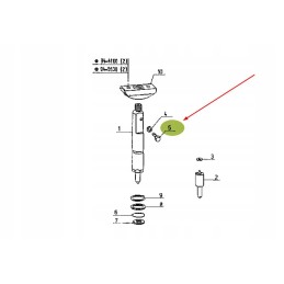 6005004011 įpurškimo vožtuvo varžtas