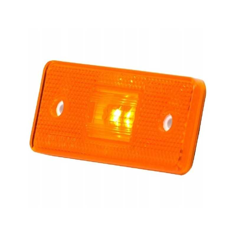 Stačiakampė LED šoninė gabaritinė lemputė 12 24v