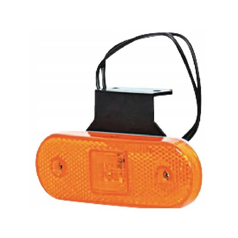 Stačiakampė LED markerinė lempa 12 24v