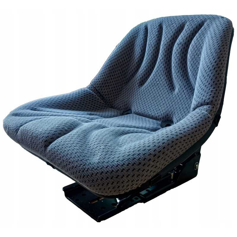 Pilkos spalvos aksominė fotelio sėdynė c360 c330 zetor t25