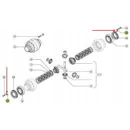 319632 0 diferencialo montavimo plokštė