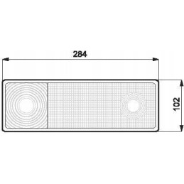 Galinis žibintas 03 we549l kairysis 12 24v 1400680700