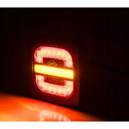 Galinio kombinuoto žibinto padėtis, stabdymo kryptis