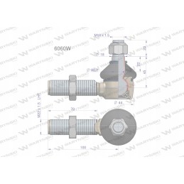 Manitou 6060 Warynski Kia jungtis
