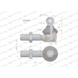 Manitou 6060 Warynski Kia jungtis