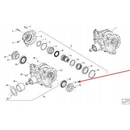 P5m31501151 diferencialo veržlė m115x2