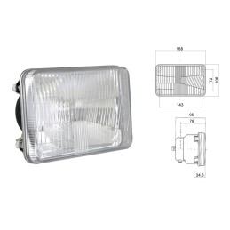 Priekinių žibintų dėklas John Deere 02084