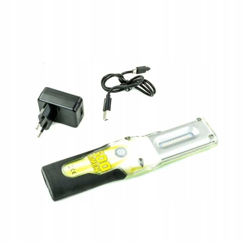 Įkraunamas LED žibintuvėlis su agtech magnetu