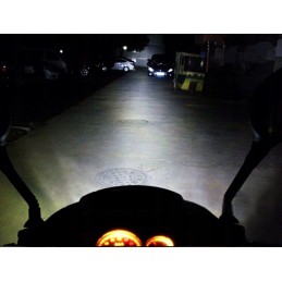 Halogeninės lempos atšvaitas cree LED jungiklis