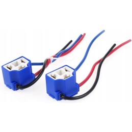 H4 keraminės lemputės kištuko jungties kubas, 2 vnt