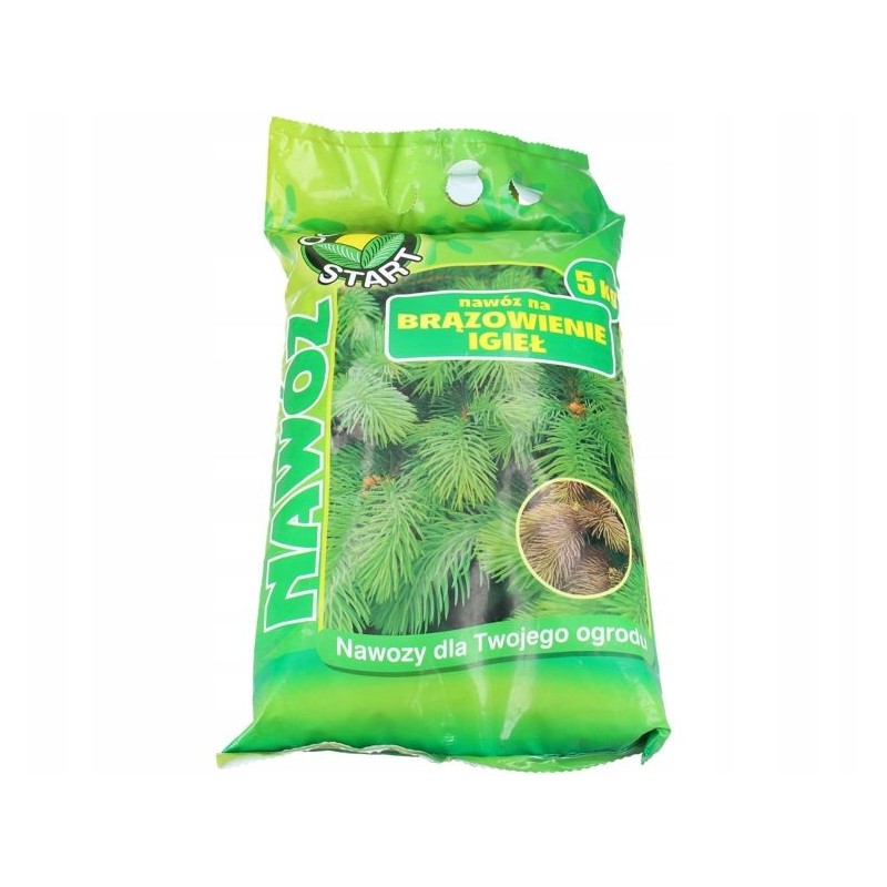 Trąšos spygliuočių spyglių rudinimui 5kg