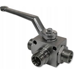 3 krypčių rankinis rutulinis hidraulinis vožtuvas M18 40l