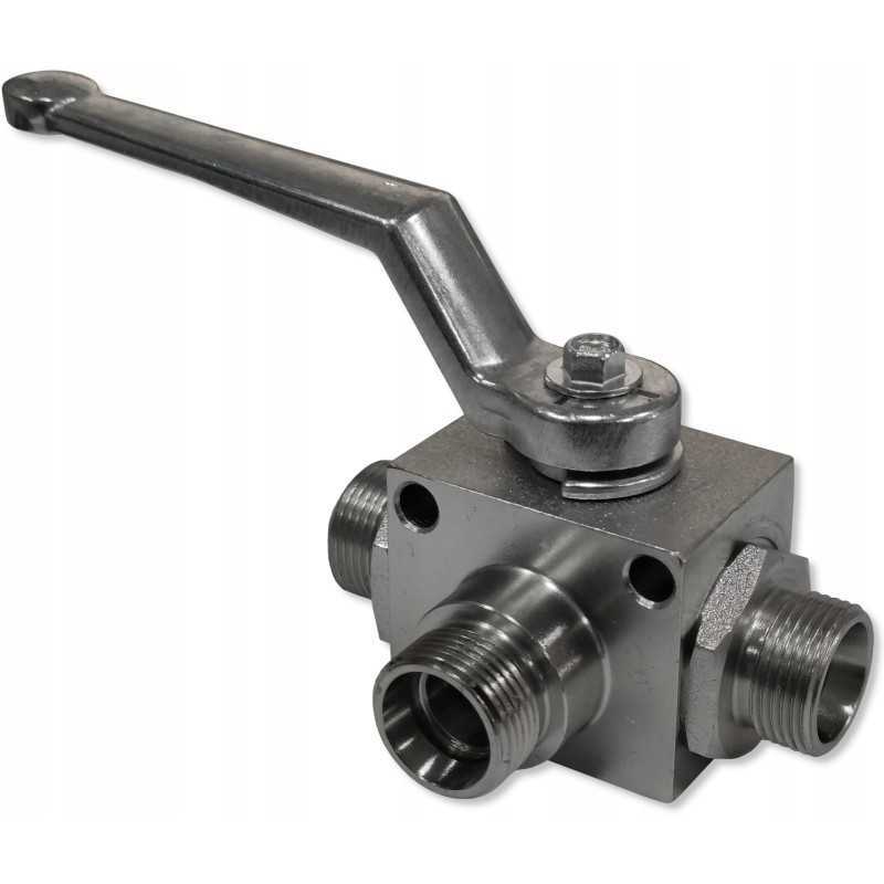 3 krypčių rankinis rutulinis hidraulinis vožtuvas M18 40l