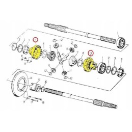 Diferencialo korpusas C 330 originalus Ursu