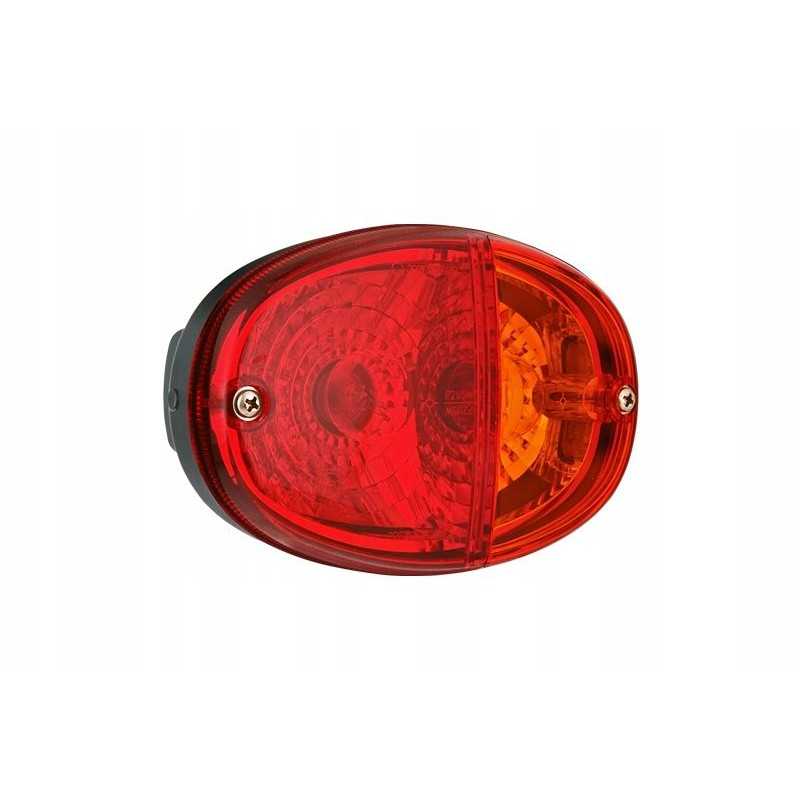 Galinis žibintas LP 12v su posūkio signalu WESE LT3 48410