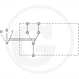 Cobo pakreipimo jungiklis ventiliatoriui